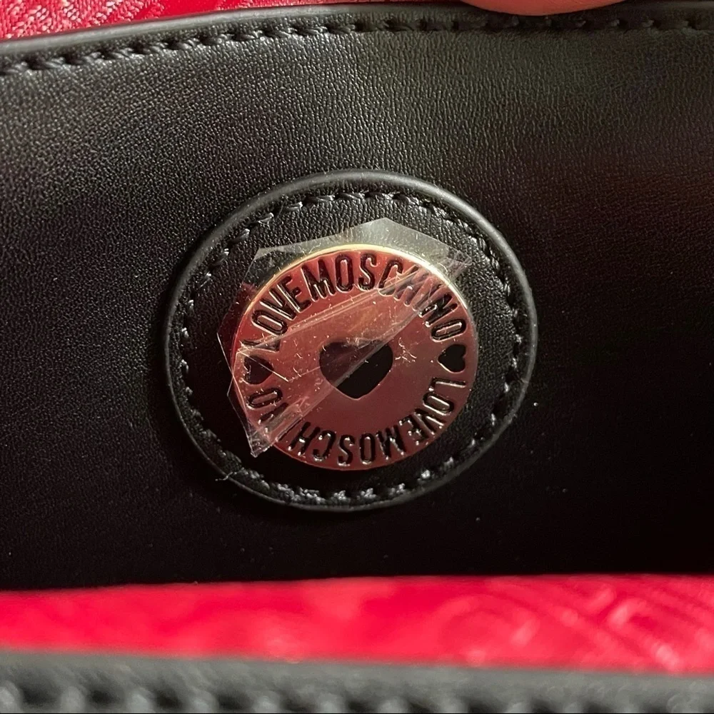 Love Moschino Borsa Matt Nappa Nero backpack NWT